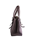 Marc Jacobs Lilac Studded Tote Bag, side view
